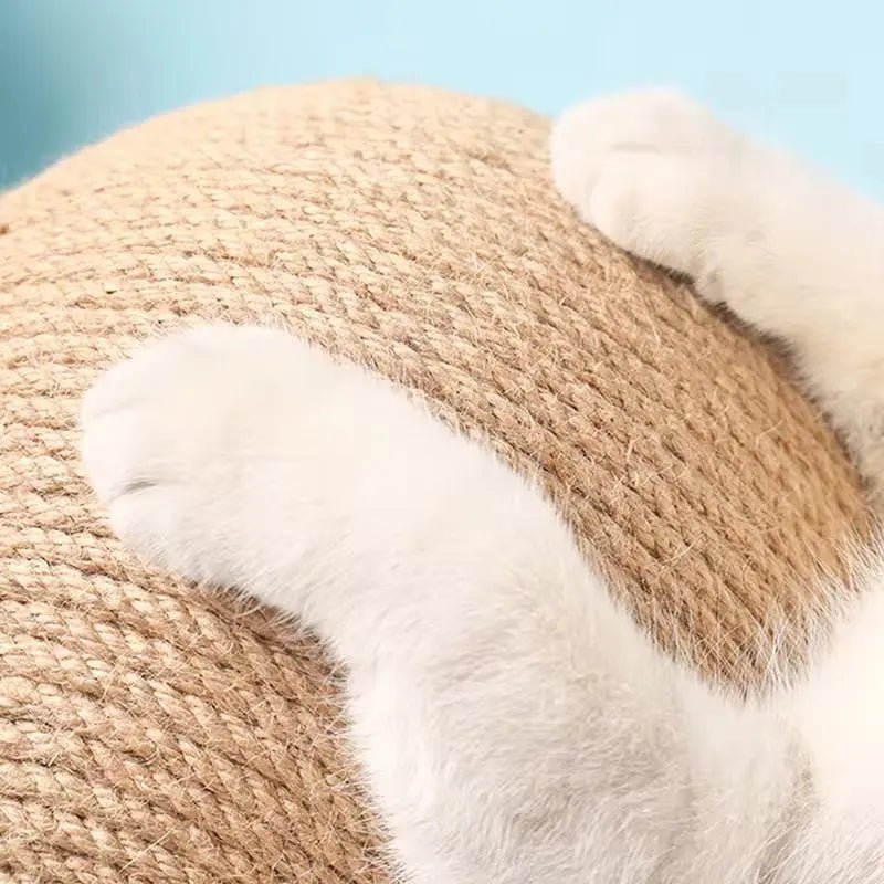 Balle en Corde de Sisal - ManiacPets