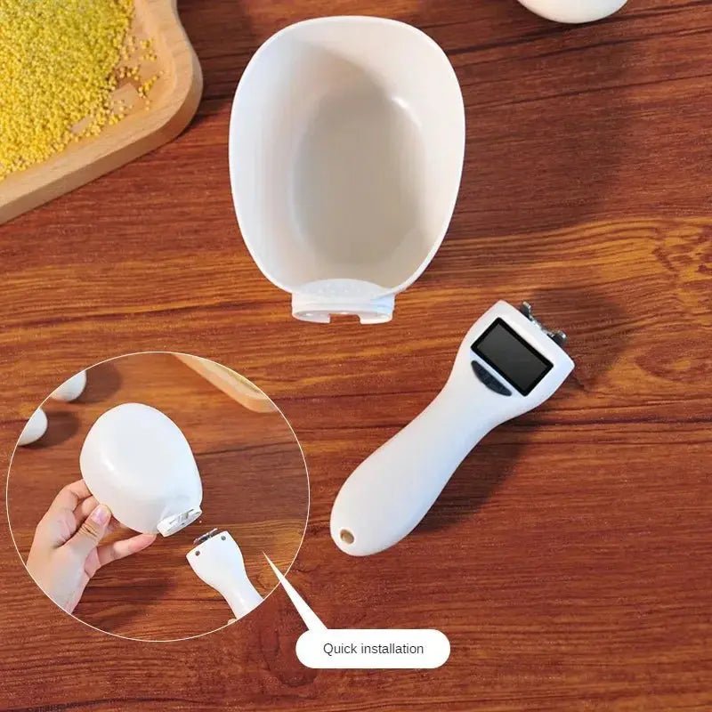 Cuillère doseuse électronique pour croquettes – Balance digitale avec écran LED - ManiacPets