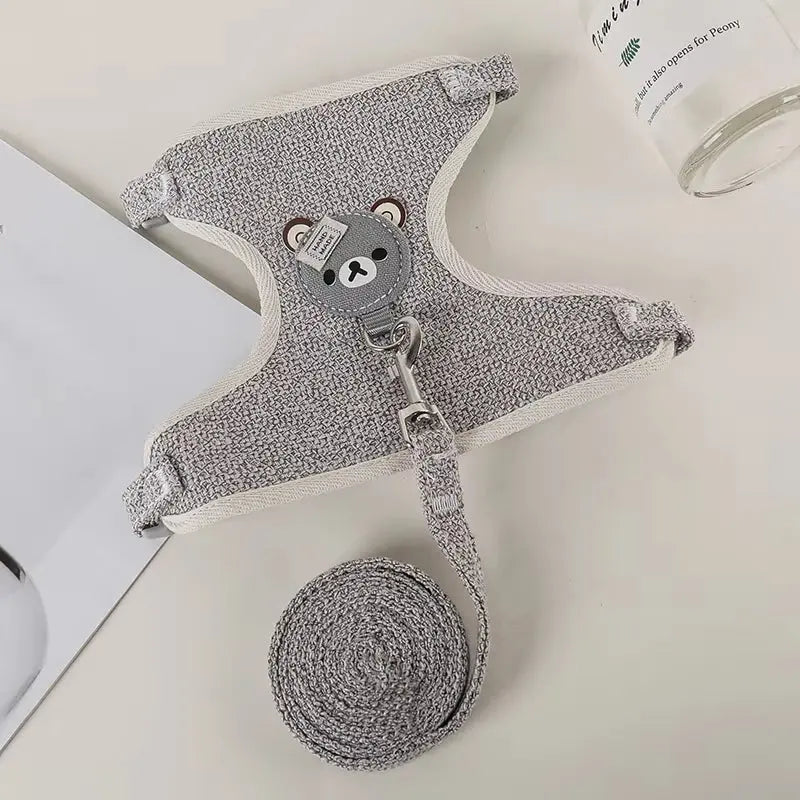 Ensemble harnais et laisse pour lapin - ManiacPets
