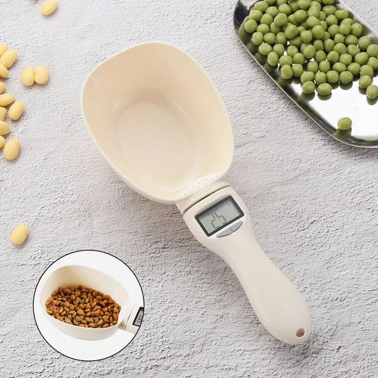 Cuillère doseuse électronique pour croquettes – Balance digitale avec écran LED - ManiacPets