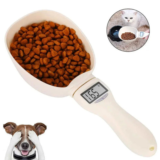 Cuillère doseuse électronique pour croquettes – Balance digitale avec écran LED - ManiacPets