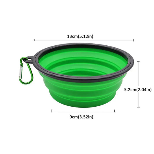 Gamelle en silicone pliable 350ml - ManiacPets