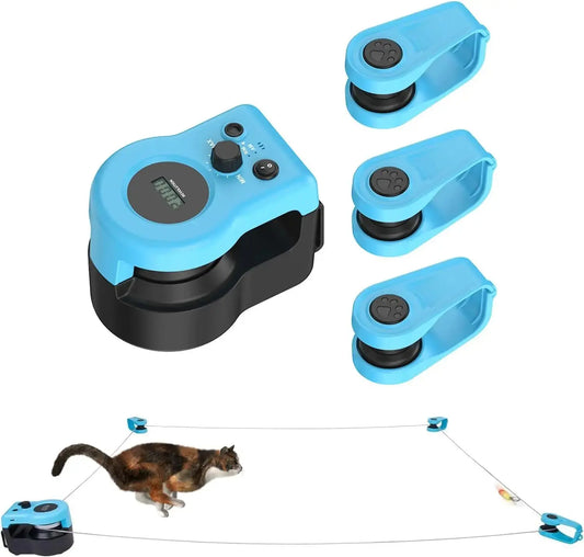 Jouet interactif avec parcours pour chat - ManiacPets