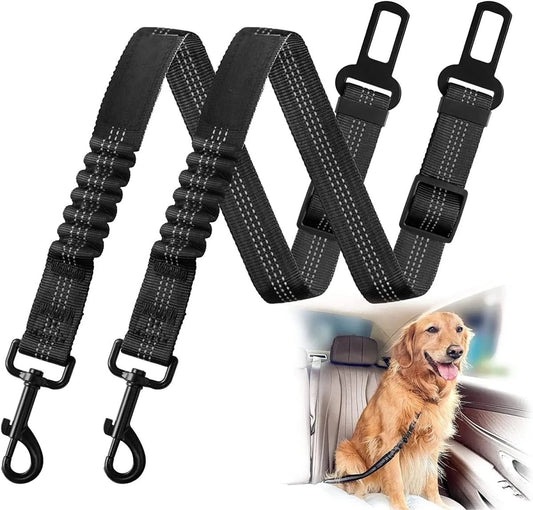 Laisse de Voiture pour Chien - Attache de Voyage Réglable - ManiacPets